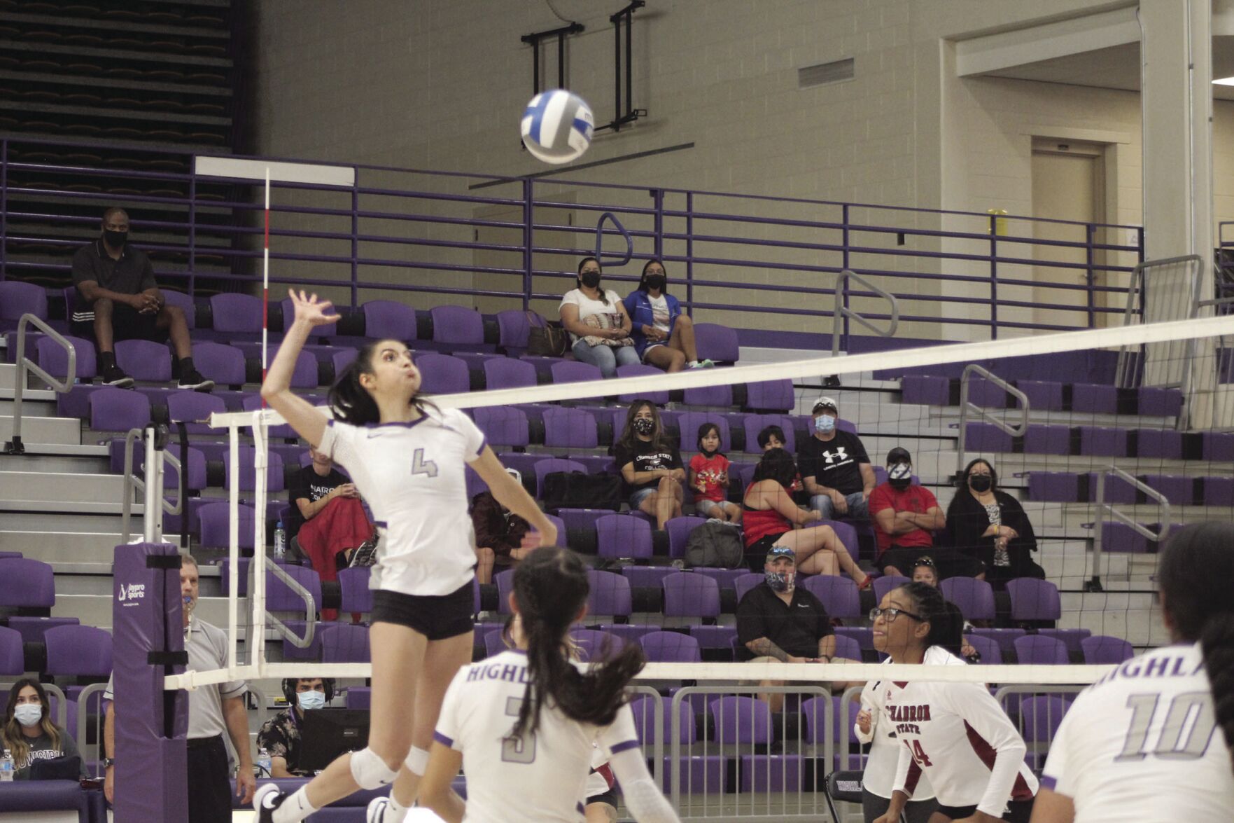 Stacy Johnson up in the air